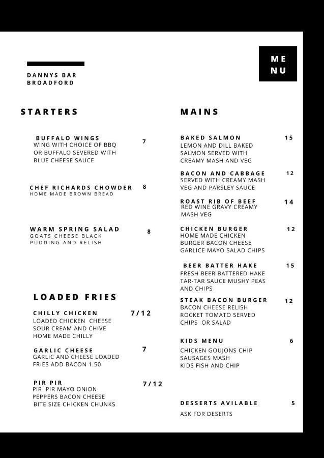 Danny'S Bar Restaurant & Accommodation Broadford  Экстерьер фото